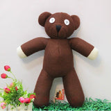 New Hot Sale Free shipping 23cm Height Mr Bean Teddy Bear Animal Stuffed Plush Toy For Children Gift Brown Color Christmas Gift