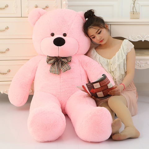 [60-120cm 5 Colors] Giant Large Size Teddy Bear Plush Toys Stuffed Toy Lowest Price Kids Toy Birthday gifts Christmas