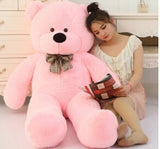 [60-120cm 5 Colors] Giant Large Size Teddy Bear Plush Toys Stuffed Toy Lowest Price Kids Toy Birthday gifts Christmas